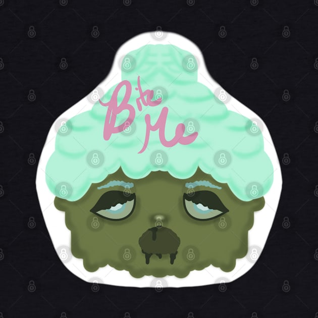 Zombie Cupcake by PifflesPieces